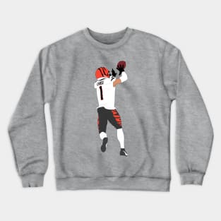 the number 1 ja'marr chase Crewneck Sweatshirt